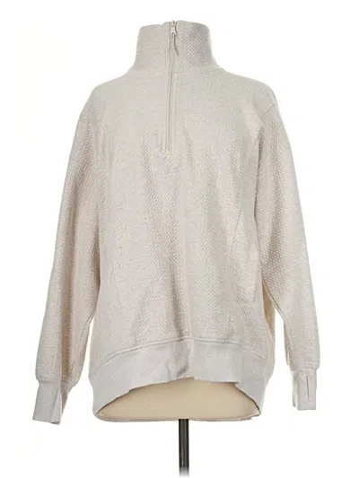 Pre-owned Active By Old Navy Fleece Jacket In Gray
