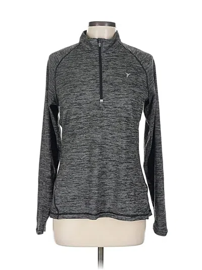 Pre-owned Active By Old Navy Fleece Jacket In Gray