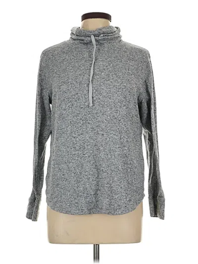 Pre-owned Active By Old Navy Fleece Jacket In Gray