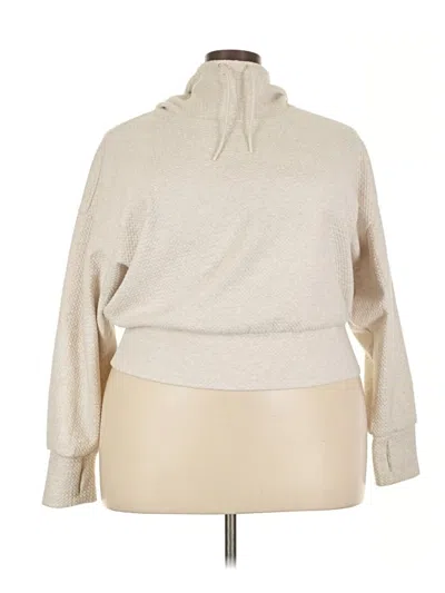 Pre-owned Active By Old Navy Fleece Jacket In Ivory