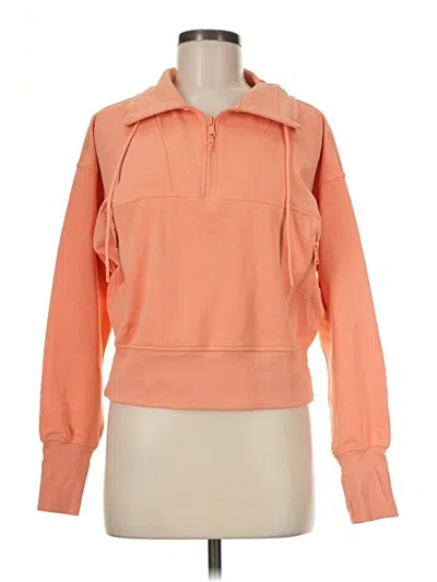 Pre-owned Active By Old Navy Fleece Jacket In Orange