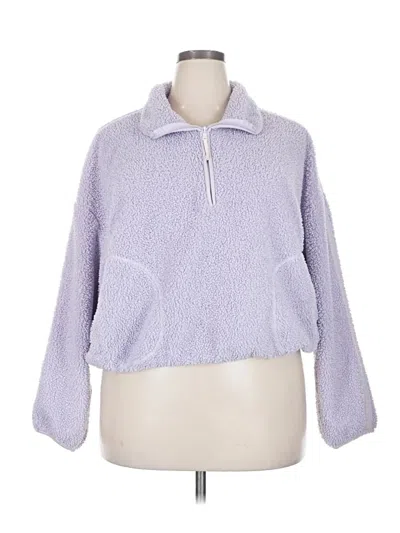 Pre-owned Active By Old Navy Fleece Jacket In Purple