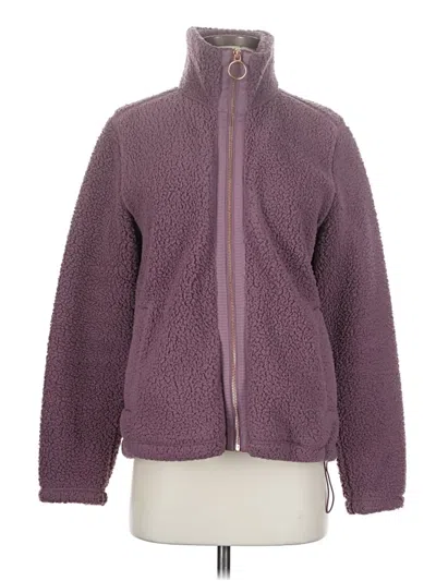 Pre-owned Active By Old Navy Fleece Jacket In Purple