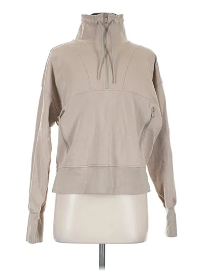 Pre-owned Active By Old Navy Fleece Jacket In Tan