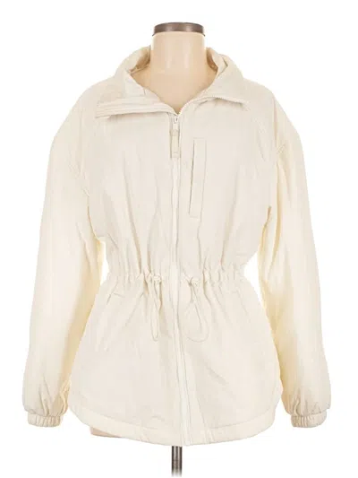 Pre-owned Active By Old Navy Jacket In White