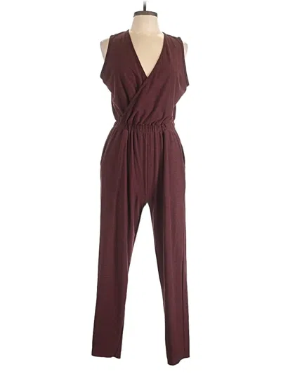 Pre-owned Active By Old Navy Jumpsuit In Burgundy