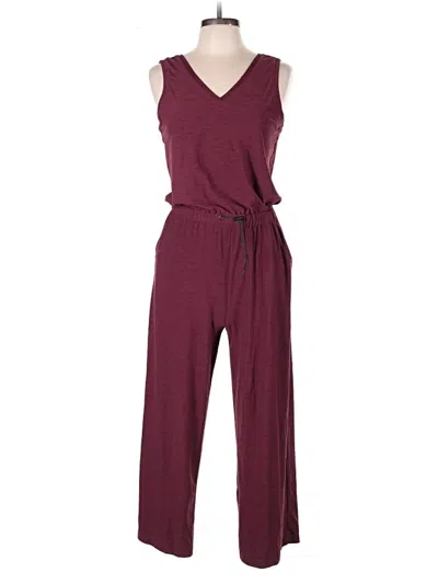 Pre-owned Active By Old Navy Jumpsuit In Burgundy