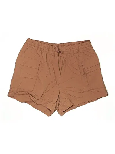 Pre-owned Active By Old Navy Khaki Shorts In Brown