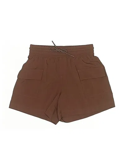 Pre-owned Active By Old Navy Khaki Shorts In Brown