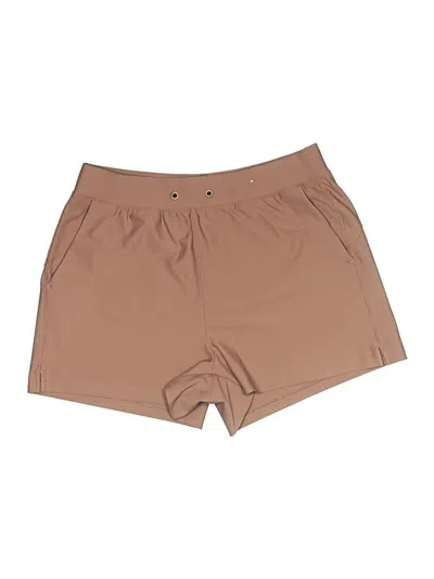 Pre-owned Active By Old Navy Khaki Shorts In Brown