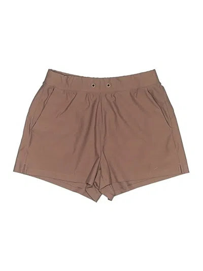 Pre-owned Active By Old Navy Khaki Shorts In Brown