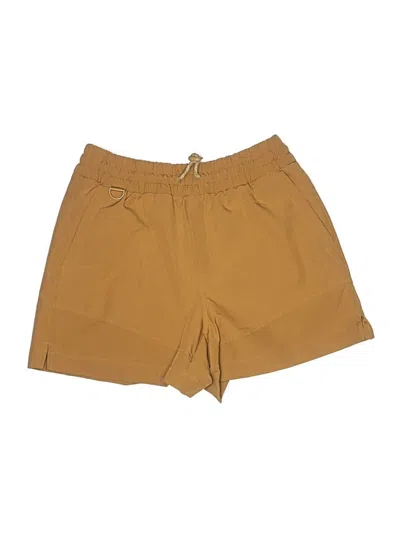Pre-owned Active By Old Navy Khaki Shorts In Gold