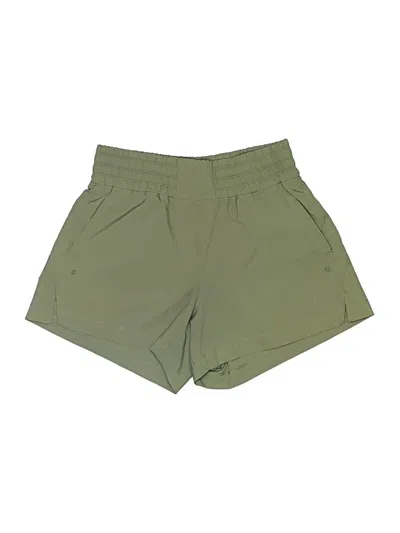 Pre-owned Active By Old Navy Khaki Shorts In Green