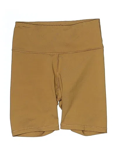 Pre-owned Active By Old Navy Khaki Shorts In Tan