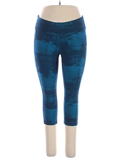 Pre-owned Active By Old Navy Leggings In Blue