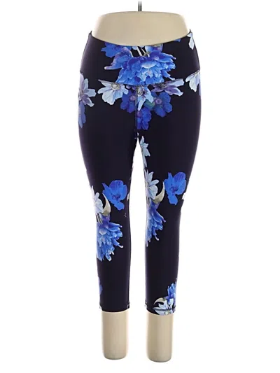 Pre-owned Active By Old Navy Leggings In Blue