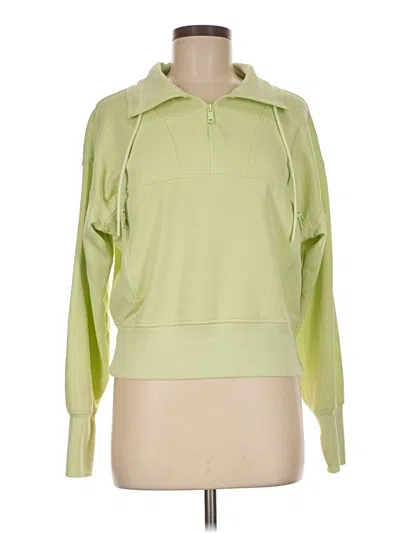 Pre-owned Active By Old Navy Long Sleeve Blouse In Green