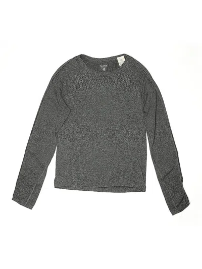 Pre-owned Active By Old Navy Kids' Long Sleeve T-shirt In Gray