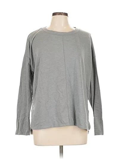 Pre-owned Active By Old Navy Long Sleeve T-shirt In Gray