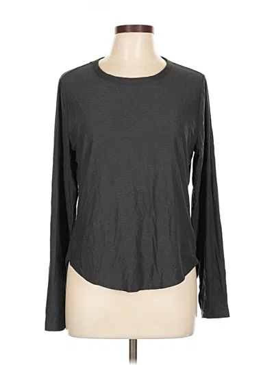 Pre-owned Active By Old Navy Long Sleeve T-shirt In Gray