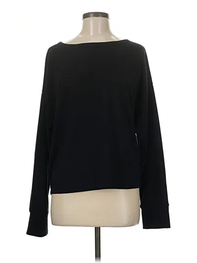 Pre-owned Active By Old Navy Long Sleeve T-shirt In Black