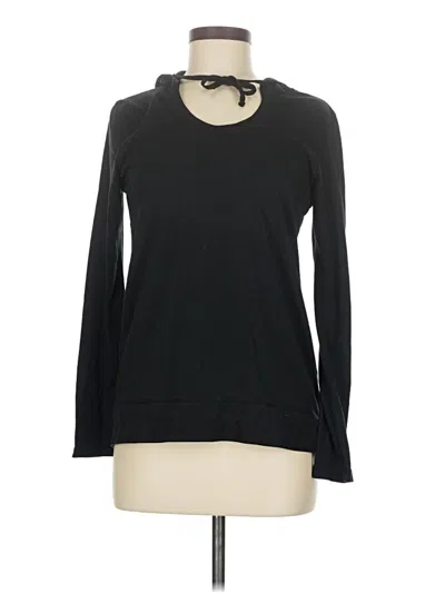 Pre-owned Active By Old Navy Long Sleeve T-shirt In Black