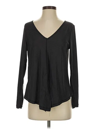 Pre-owned Active By Old Navy Long Sleeve T-shirt In Black