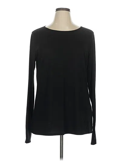 Pre-owned Active By Old Navy Long Sleeve T-shirt In Black