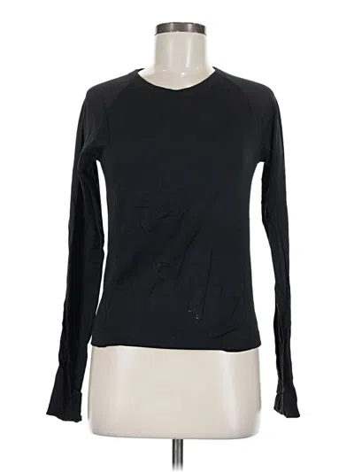Pre-owned Active By Old Navy Long Sleeve T-shirt In Black