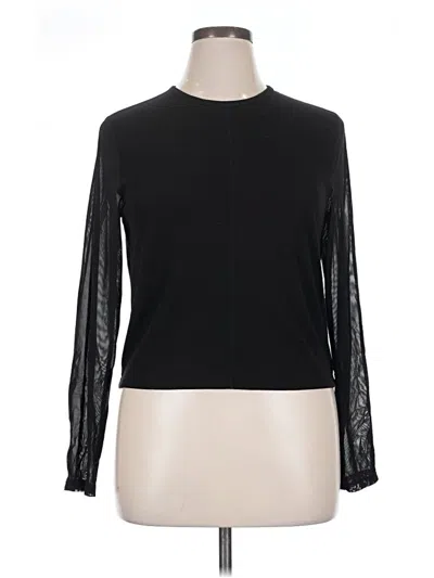 Pre-owned Active By Old Navy Long Sleeve T-shirt In Black