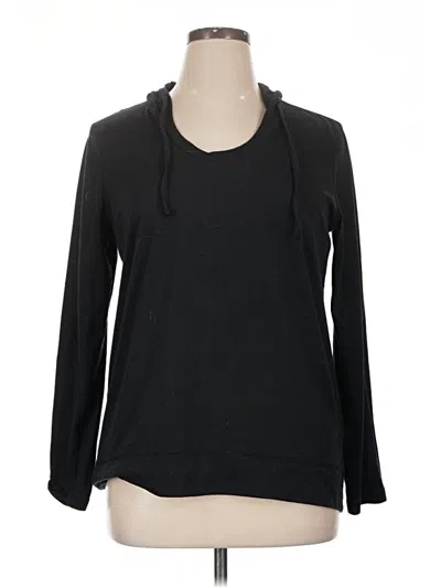 Pre-owned Active By Old Navy Long Sleeve T-shirt In Black