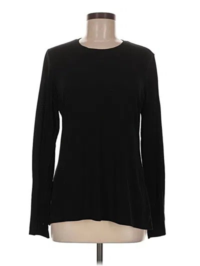 Pre-owned Active By Old Navy Long Sleeve T-shirt In Black
