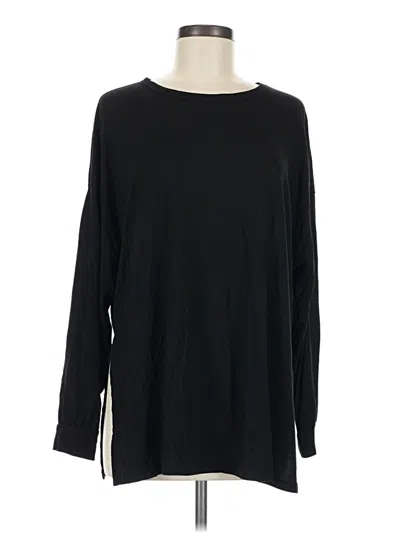 Pre-owned Active By Old Navy Long Sleeve T-shirt In Black