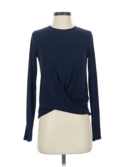 Pre-owned Active By Old Navy Long Sleeve T-shirt In Blue