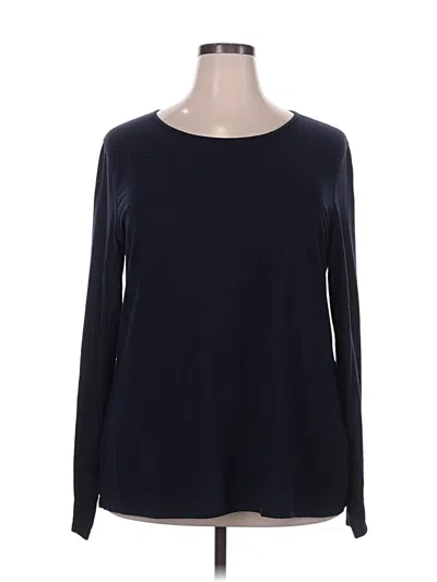 Pre-owned Active By Old Navy Long Sleeve T-shirt In Blue