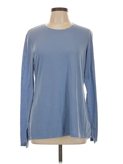 Pre-owned Active By Old Navy Long Sleeve T-shirt In Blue