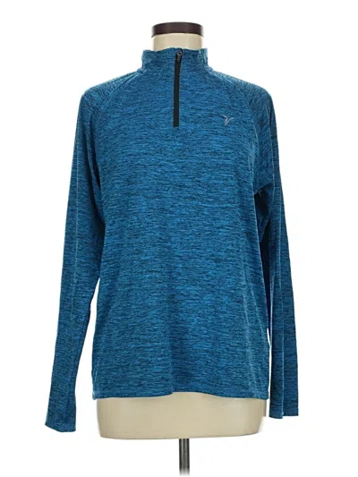 Pre-owned Active By Old Navy Long Sleeve T-shirt In Blue
