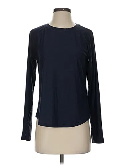 Pre-owned Active By Old Navy Long Sleeve T-shirt In Blue