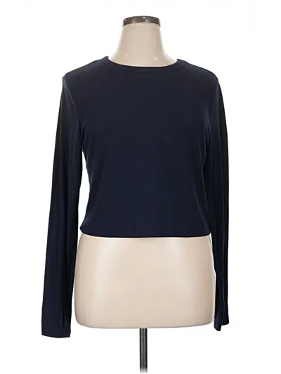 Pre-owned Active By Old Navy Long Sleeve T-shirt In Blue