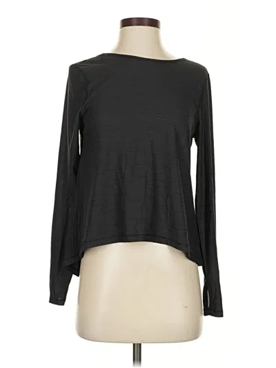 Pre-owned Active By Old Navy Long Sleeve T-shirt In Gray