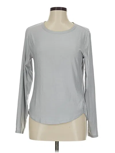 Pre-owned Active By Old Navy Long Sleeve T-shirt In Gray