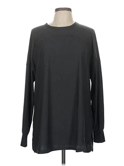 Pre-owned Active By Old Navy Long Sleeve T-shirt In Gray