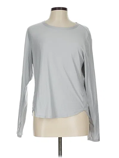 Pre-owned Active By Old Navy Long Sleeve T-shirt In Gray