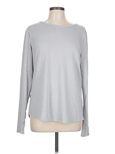 Pre-owned Active By Old Navy Long Sleeve T-shirt In Gray