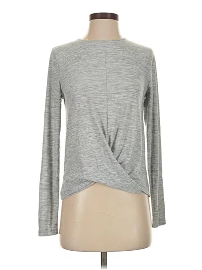 Pre-owned Active By Old Navy Long Sleeve T-shirt In Gray