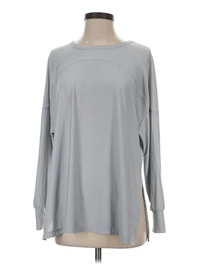 Pre-owned Active By Old Navy Long Sleeve T-shirt In Gray