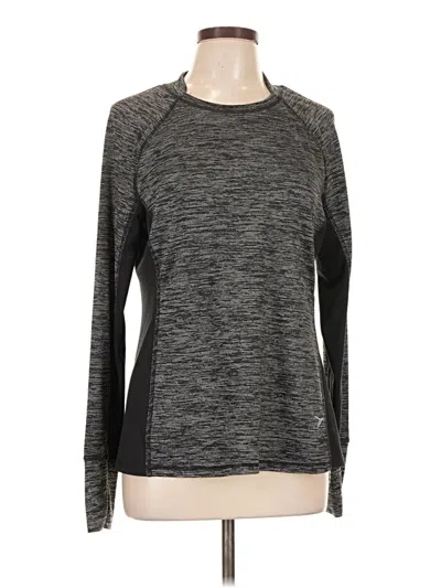 Pre-owned Active By Old Navy Long Sleeve T-shirt In Gray