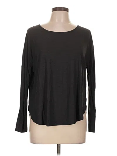 Pre-owned Active By Old Navy Long Sleeve T-shirt In Gray