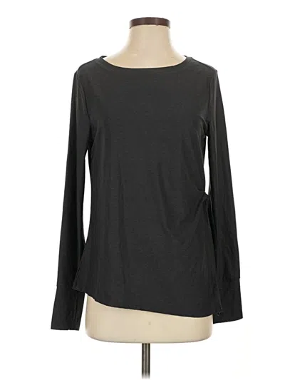 Pre-owned Active By Old Navy Long Sleeve T-shirt In Gray