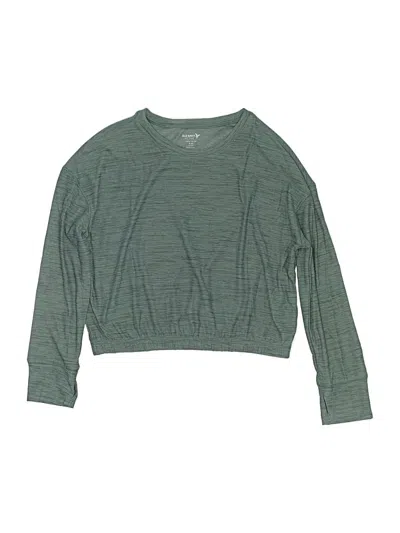 Pre-owned Active By Old Navy Kids' Long Sleeve T-shirt In Green
